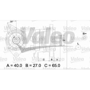 алтернатор VALEO 437168 