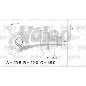 алтернатор VALEO 437171 