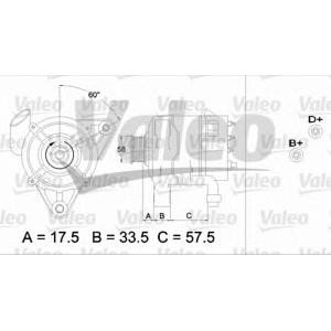 алтернатор VALEO 437181 