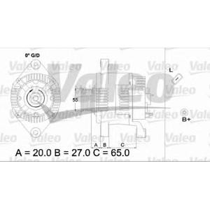 алтернатор VALEO 437183 