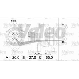 алтернатор VALEO 437200 