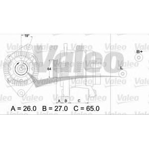 алтернатор VALEO 437205 