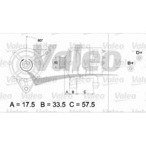 алтернатор VALEO 437216 
