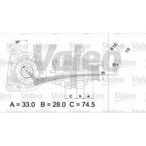 алтернатор VALEO 437309