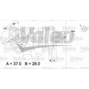 алтернатор VALEO 437319 