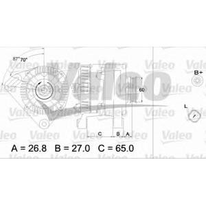 алтернатор VALEO 437323 