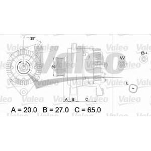 алтернатор VALEO 437347 