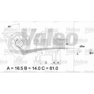 алтернатор VALEO 437359