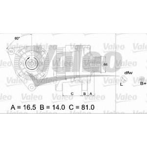 алтернатор VALEO 437365 
