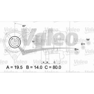 алтернатор VALEO 437391 
