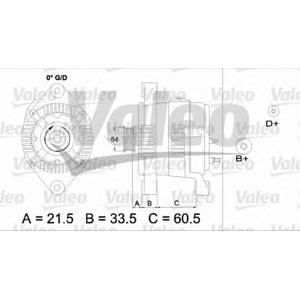 алтернатор VALEO 437422 