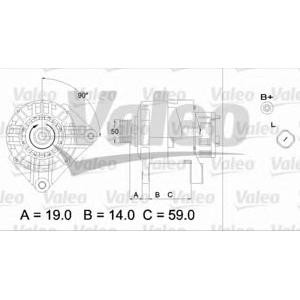 алтернатор VALEO 437423 