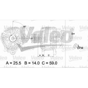 алтернатор VALEO 437454 