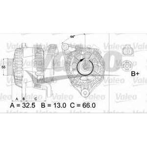 алтернатор VALEO 437455 