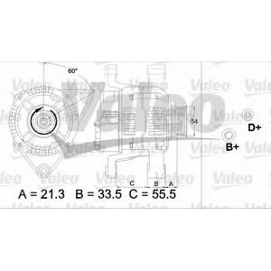 алтернатор VALEO 437466 