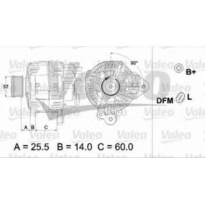 алтернатор VALEO 437470