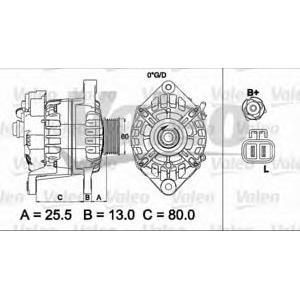 алтернатор VALEO 437501