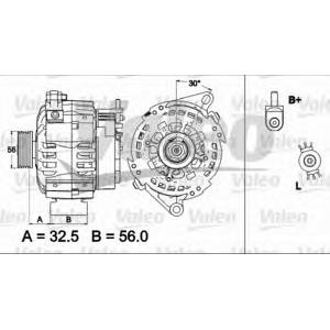 алтернатор VALEO 437510 