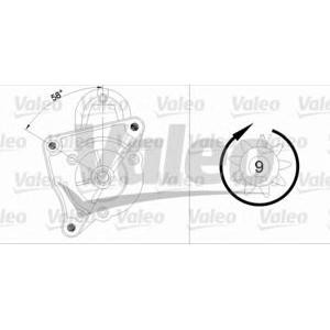стартер VALEO 455551