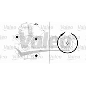 стартер VALEO 455876 