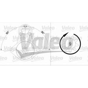 стартер VALEO 455889 
