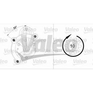 стартер VALEO 455960 