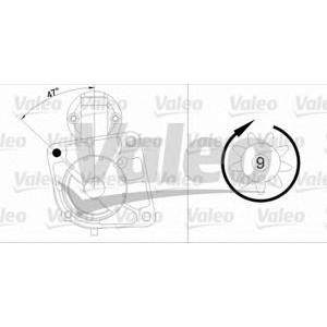 стартер VALEO 458162 