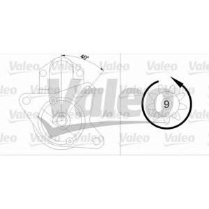 стартер VALEO 458168