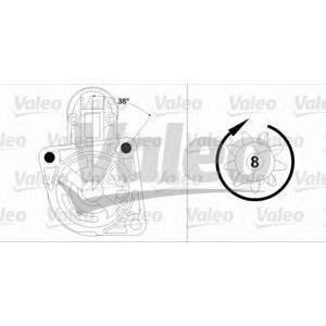 стартер VALEO 458187 