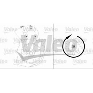 стартер VALEO 458212 