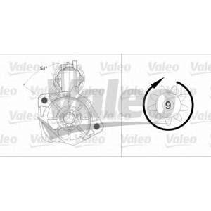 стартер VALEO 458231