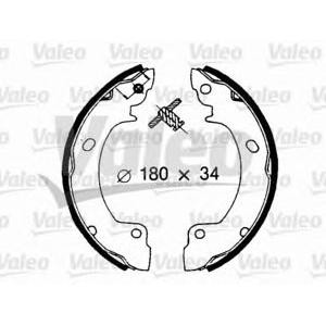 комплект спирачни челюсти VALEO 562578