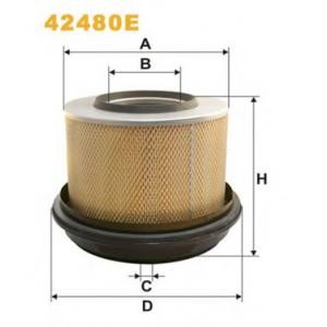въздушен филтър WIX FILTERS 42480E