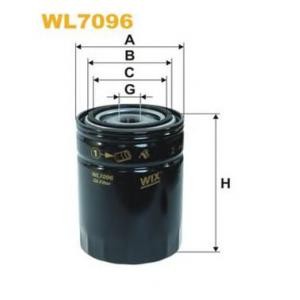 маслен филтър WIX FILTERS WL7096
