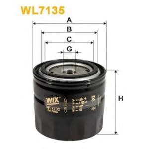 маслен филтър WIX FILTERS WL7135