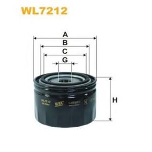 маслен филтър WIX FILTERS WL7212