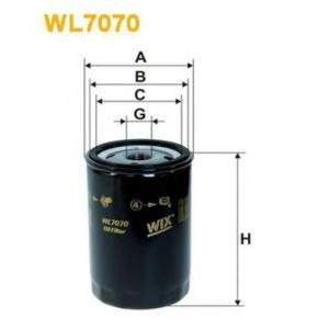 маслен филтър WIX FILTERS WL7070