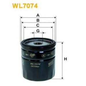 маслен филтър WIX FILTERS WL7074