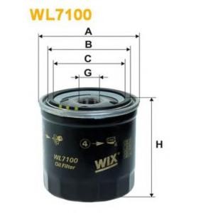 маслен филтър WIX FILTERS WL7100 