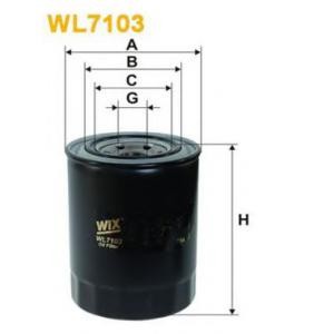 маслен филтър WIX FILTERS WL7103 