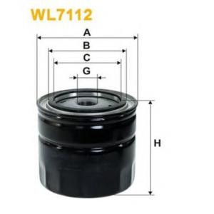 маслен филтър WIX FILTERS WL7112 