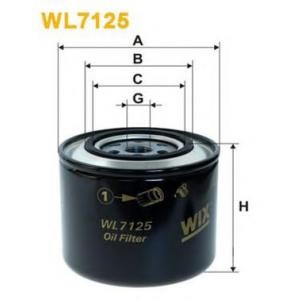 маслен филтър WIX FILTERS WL7125 