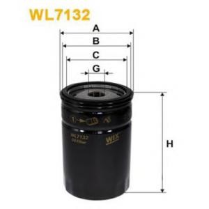 маслен филтър WIX FILTERS WL7132 