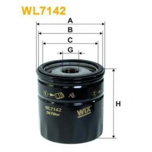 маслен филтър WIX FILTERS WL7142 