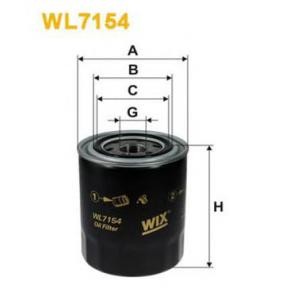 маслен филтър WIX FILTERS WL7154 