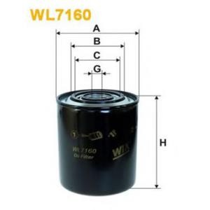 маслен филтър WIX FILTERS WL7160