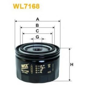 маслен филтър WIX FILTERS WL7168 