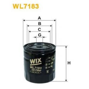 маслен филтър WIX FILTERS WL7183