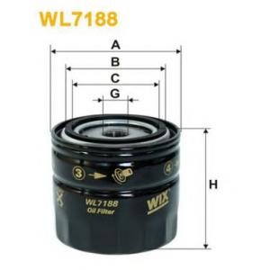 маслен филтър WIX FILTERS WL7188 