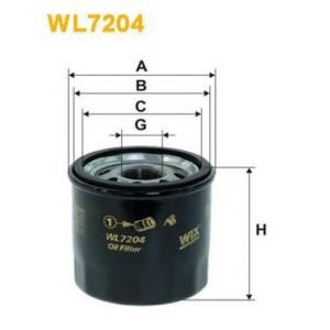 маслен филтър WIX FILTERS WL7204